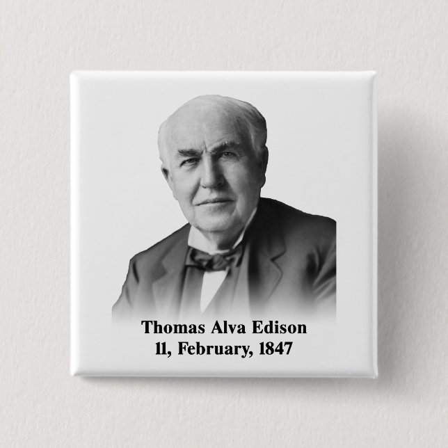 Edison klämmer fast knapp (Framsida)