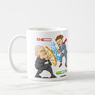 Edison Vs. Tesla Kaffemugg
