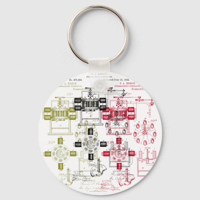Edisongenerator Nyckelring (Framsida)