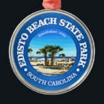 Edisto Beach SP Julgransprydnad Metall<br><div class="desc">Edisto Beach State Park,  SC</div>