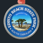 Edisto Beach SP Julgransprydnad Metall<br><div class="desc">Edisto Beach State Park,  SC</div>