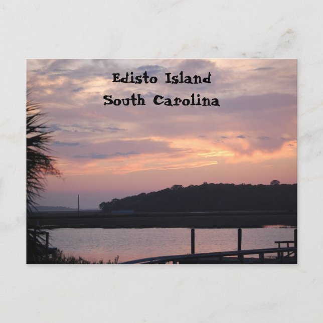 Edisto Island Vykort (Framsida)