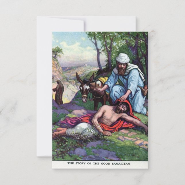 Editable Bra Samaritan Prayer för Kindness (Framsida)