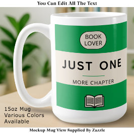 Editable Classic Retro Paperback Book Cover Green Kaffemugg