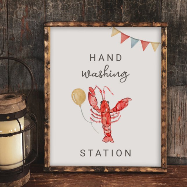 Editable Crawfish Party Sign (Skapare uppladdad)