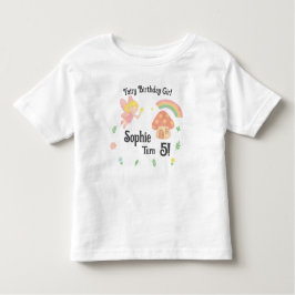 Editable Crayon Style – Fairy Mushroom Forest T Shirt