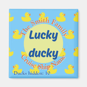 Editable Cruise Anka Door Magnet