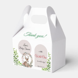Editable Cute Woodland Theme Baby Shower Presentaskar