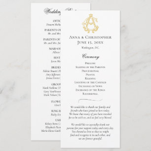 EDITABLE FÄRG AC Monogram CA Monogram Program