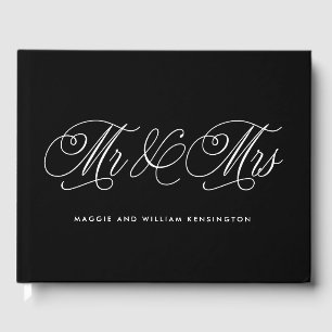 EDITABLE FÄRG Bröllop Guest Bok
