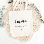 EDITABLE FÄRG Personligt bröllp Party Tote Tygkasse<br><div class="desc">En ren och skär personlig till väskan som är både snyggt och funktionell. Helt redigerbart färg,  inklusive färg. Design © Berry Berry Sweet. Besök vår webbplats www.berryberrysweet.com om du vill ha matchande artiklar och mer snyggt design.</div>