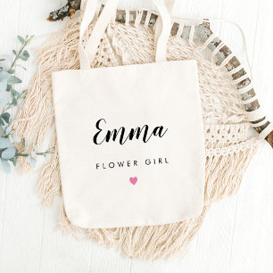 EDITABLE FÄRG Personligt bröllp Party Tote Tygkasse