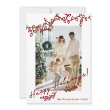 Editable Färg Whimsical jul Doodles Photo