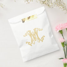 EDITABLE FÄRG WM Monogram MW Logotyp Favoritpålägg