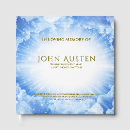 Editable Funeral Guest Book Gästböcker