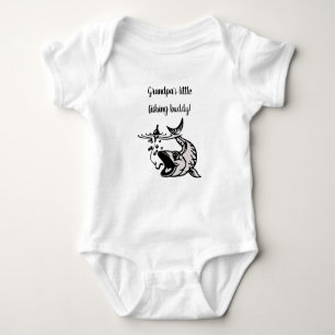 Editable Grandpas lilla fiskedödare T Shirt