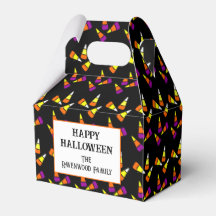 Editable Halloween Candy corn Mönster