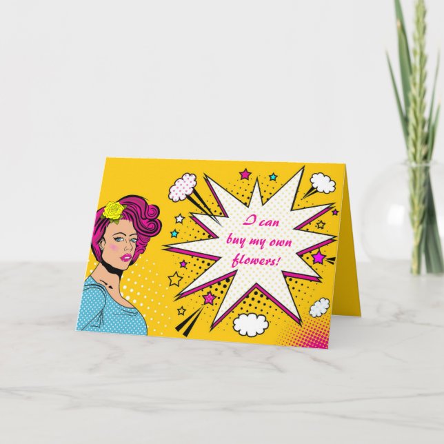 Editable Happily Divorced Kort (Framsida)