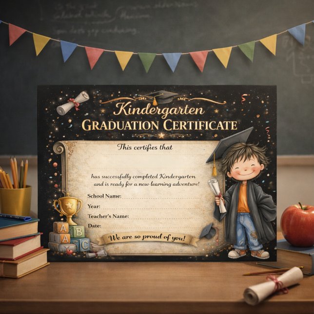 Editable Kindergarten Graduation Celebration  (Skapare uppladdad)