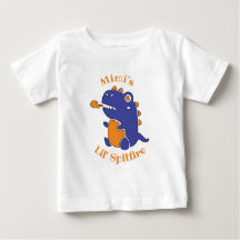 EDITABLE Little Spitfire Monster för morföräldrar