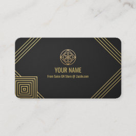 Editable Luxury Business Card Template Visitkort