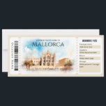 Editable Mallorca Flygplan Boarding Pass Biljett Inbjudningar<br><div class="desc">Ta med dig en älskad på en resa till Mallorca med vårt unika certifikat för påstigningspass. Det här kreativet och anpassadet Mallorca-boardingkortet biljett är en gåva till perfekten, vare sig det gäller en födelsedag, årsdag eller något annat speciellt tillfälle. Låt mottagarens fantasi skjuta i höjden när de går in i...</div>