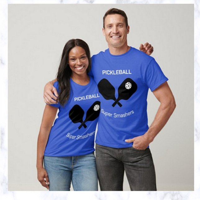 Editable Pickleball Partners Turnament T-Shirt (Skapare uppladdad)