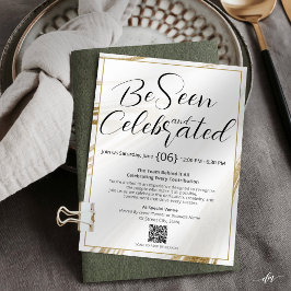 Editable Recognition Event Invitation Inbjudningar