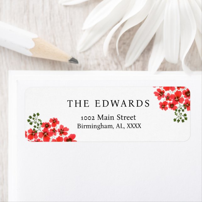 Editable Return Address Labels Returadress Etikett (Insitu)