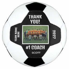 Editable Soccer Coach Appreciation Team Design