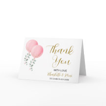Editable Twin Girls Baby Shower Tack för ditt kort