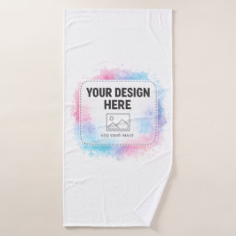 Editable Watercolor Design Template – Your Design