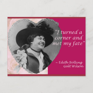 Edith Bolling Galt - Öde Vykort