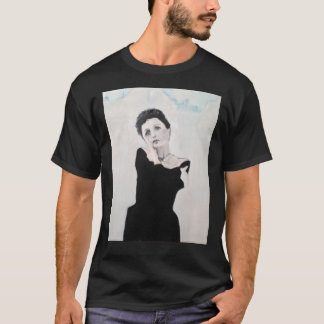 Edith Piaf Porträtt Painting Classic T-Shirt