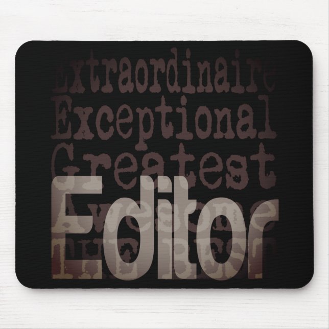 Editor Extraordinaire Musmatta (Framsidan)