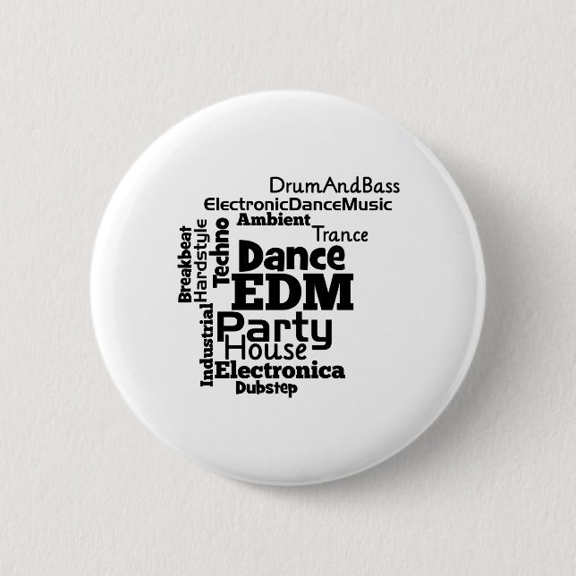 EDM Dance Ord Cloud Knapp (Framsida)