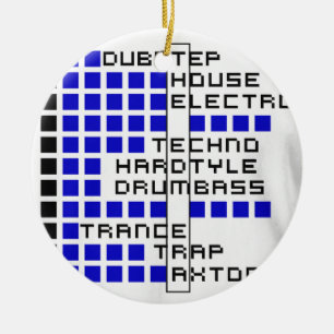 EDM-Era Julgransprydnad Keramik