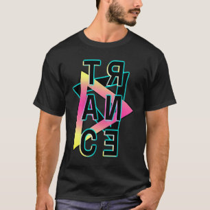 EDM Geometric Trance House Techno Rave Dance Music T Shirt