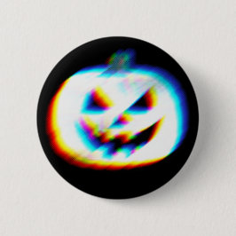 EDM Glitchy White Pumpkin Knapp
