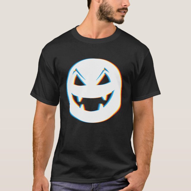 EDM Halloween Rave  Techno Raver Halloween Dragon T Shirt (Framsida)