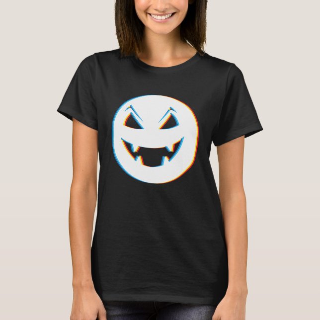 EDM Halloween Rave  Techno Raver Halloween Dragon T Shirt (Framsida)