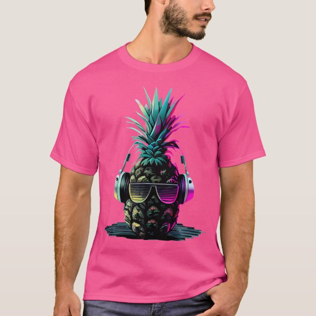 Edm Music Rave Festival Techno T Shirt (Framsida)