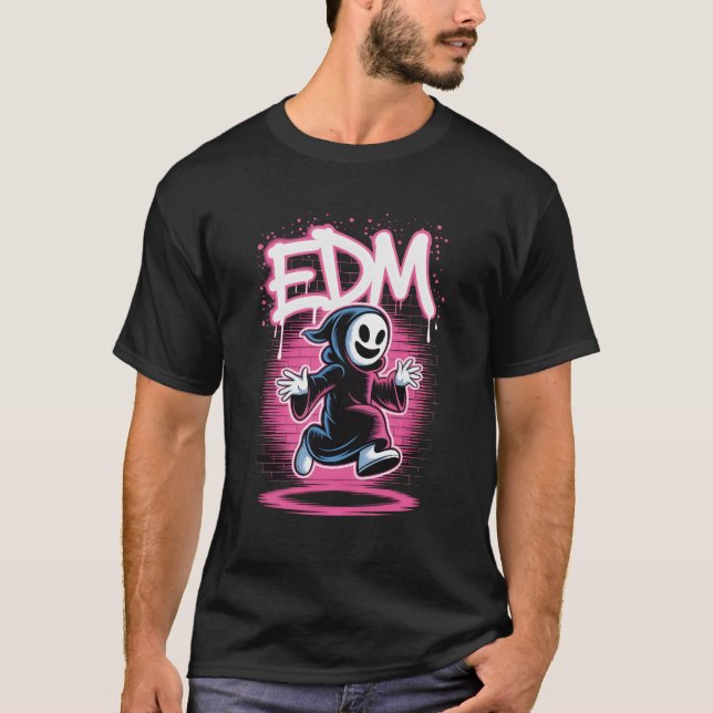 EDM Music T Shirt (Framsida)