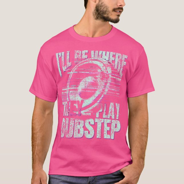 Edm Play Dubstep T Shirt (Framsida)