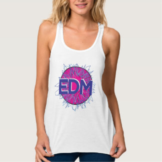 EDM Rave Shirt Linne Med Racerback