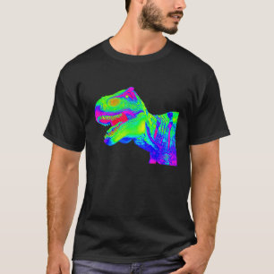 EDM T Rex Tyrannosaurus Rex Rainbow Rave Dinosaur Shirt