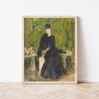 Edma som sitter i en park | Berthe Morisot