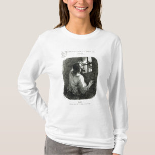Edmond Dantes som fängslas i Chateaud'Ifen Tee Shirt