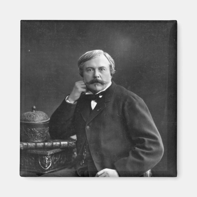 Edmond de Goncourt Magnet (Framsidan)