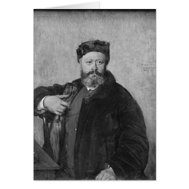 Edmond Felix Valentin Om Hälsningskort (Framsidan)